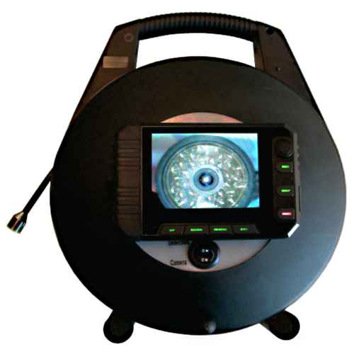 Global Mincam 1330 Push Rod Borescope Camera System
